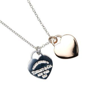 TIFFANY Authentic 18k Gold Heart Necklace